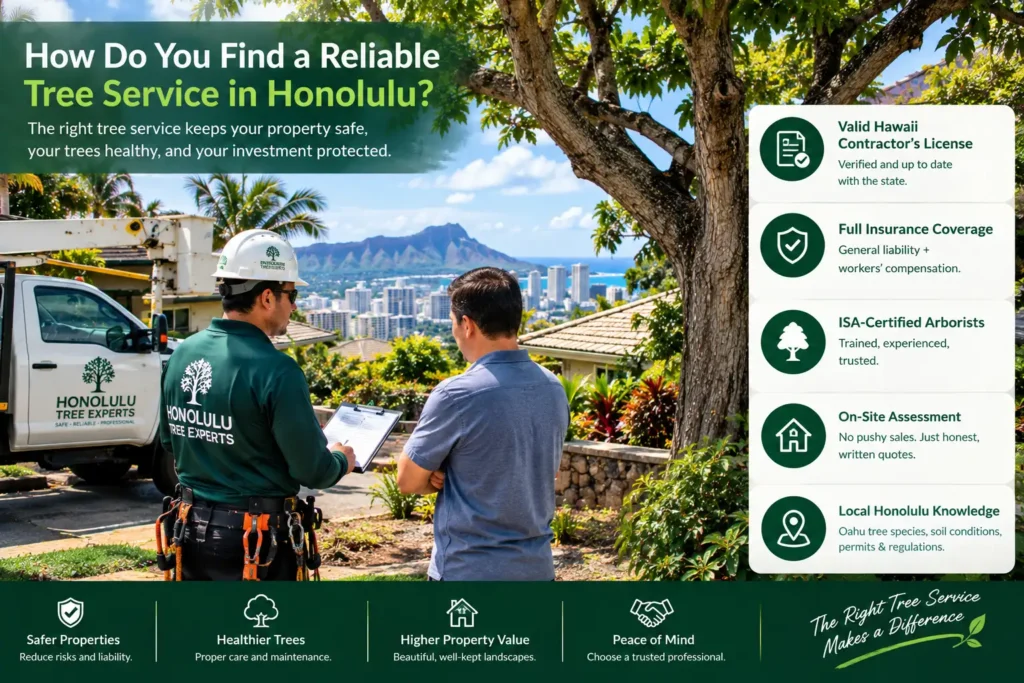 How Do You Find a Reliable Tree Service in Honolulu?